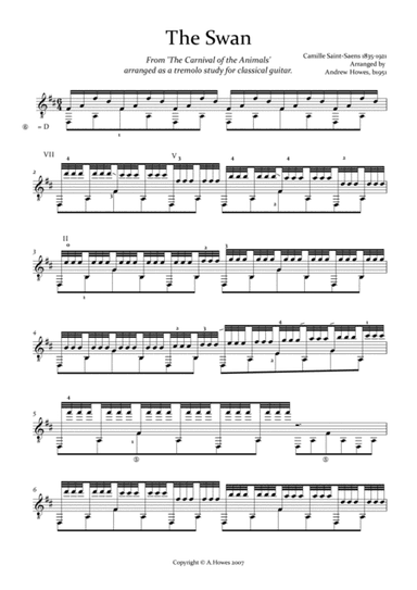 The Swan (arr. Andrew Howes)