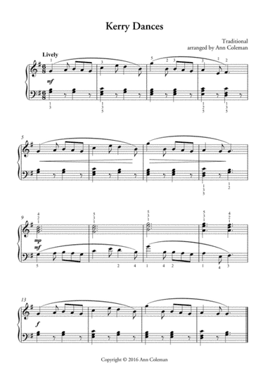 Kerry dances (arr. Ann Coleman)