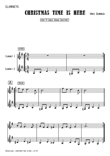 Christmas Time Is Here (arr. Iain Dixon)