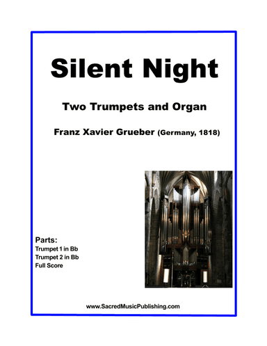 Silent Night - Two Trumpets and Organ (arr. Christina Harmon)