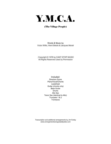 Y.m.c.a. (arr. Jim Farley)