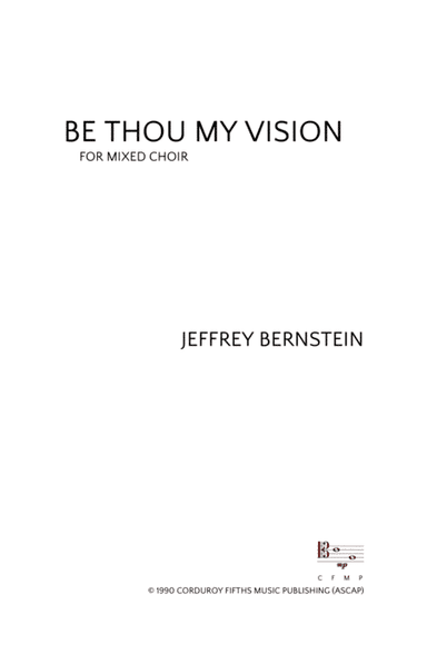 Be Thou My Vision (arr. Jeffrey Bernstein)