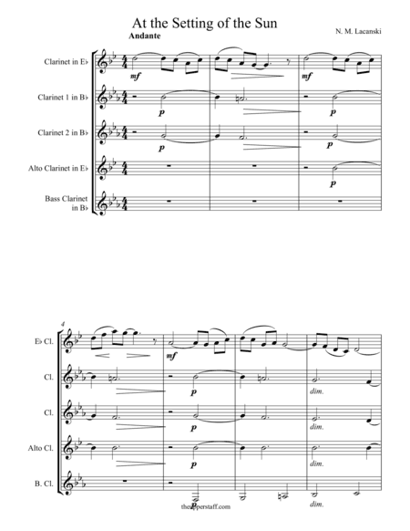 At the Setting of the Sun