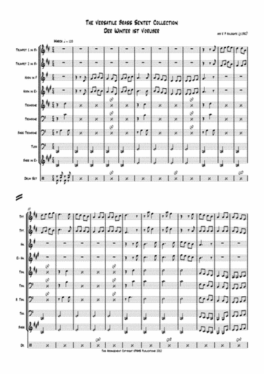 Der Winter ist Voruber (arr. Kevin P Holdgate)