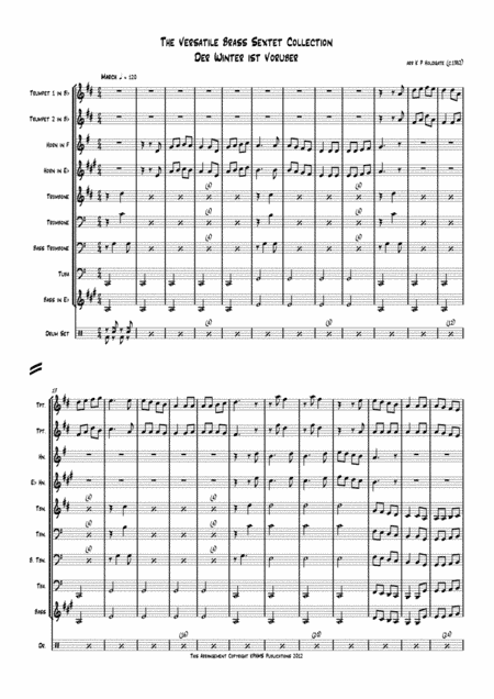 Der Winter ist Voruber (arr. Kevin P Holdgate)