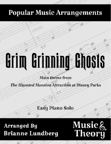 Grim Grinning Ghosts (arr. Brianne Lundberg)