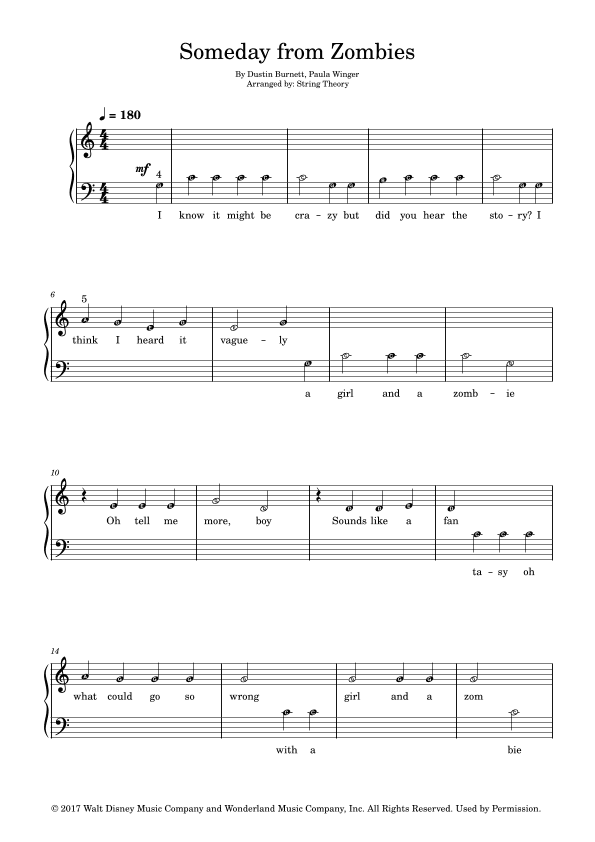 Someday (arr. String Theory)