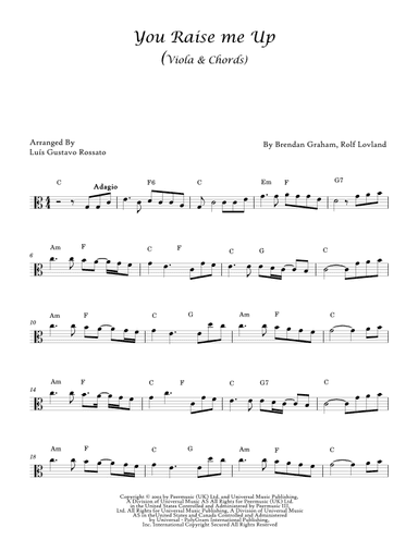 You Raise Me Up (arr. Luís Gustavo Rossato)