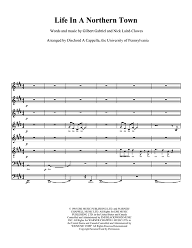 Life In A Northern Town (arr. Andrew Pollen)