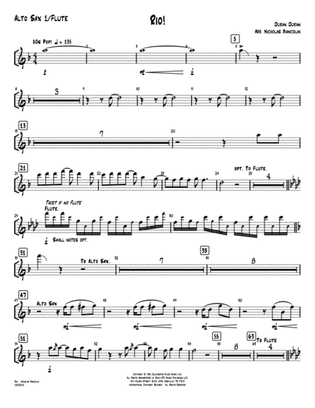 Rio (arr. Nicholas Biancolin)