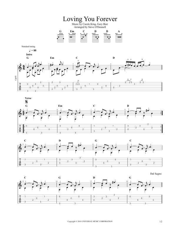 Loving You Forever (arr. Steve O'Donnell)