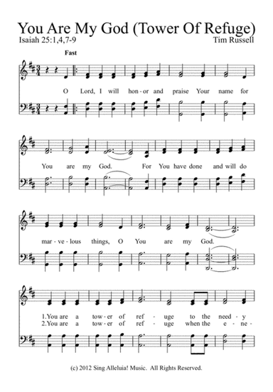 You Are My God (Tower Of Refuge)