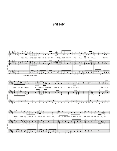 Star Baby (arr. Biegler)