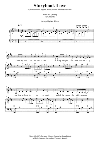 Once Upon A Time...storybook Love (arr. Dan Wilson)