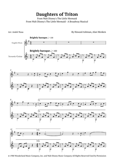 Daughters Of Triton (arr. André Nusa)