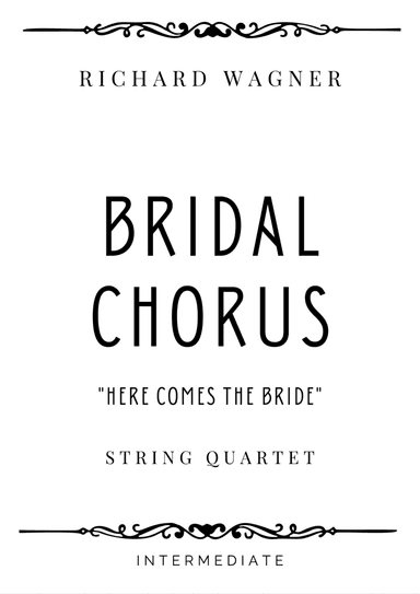 Wagner - Bridal Chorus in B-flat Major - Intermediate (arr. Piacere Music Sheets)