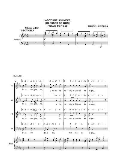 NG?ZI D?R? CHUKWU [BLESSED BE GOD]