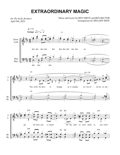 Extraordinary Magic (arr. Melody Hine)