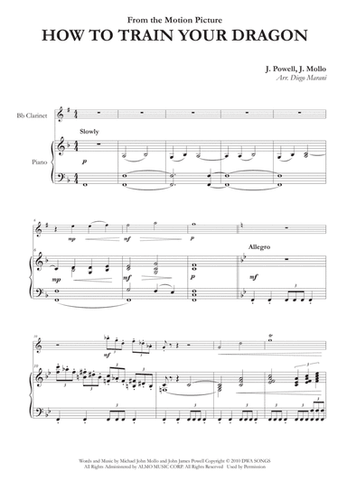 How To Train Your Dragon (arr. Diego Marani)