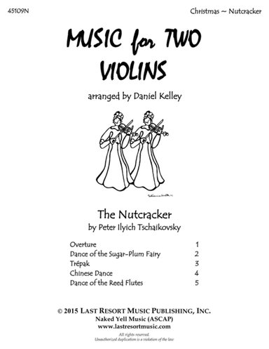The Nutcracker for Violin Duet - Music for Two Violins (arr. Last Resort Music Publishing)