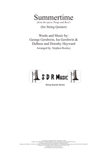 Summertime (arr. Stephen Rockey)