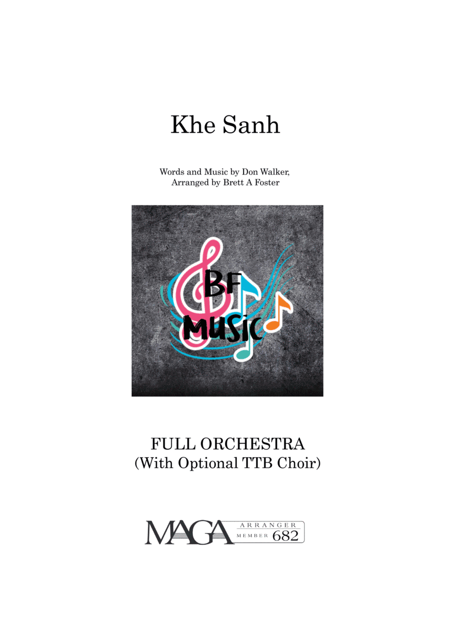 Khe Sanh (arr. Brett A Foster (BF Music))