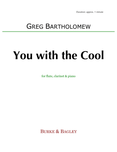 You with the Cool (instrumental)