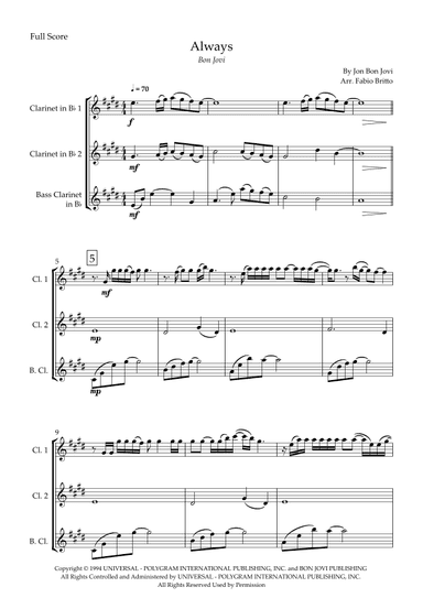 Always (arr. Fabio Britto)