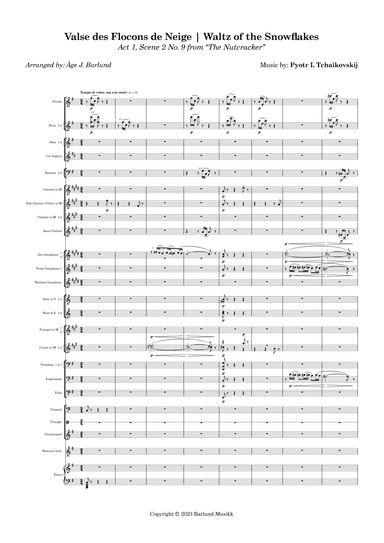 Waltz of the Snowflakes (arr. Aage Barlund)