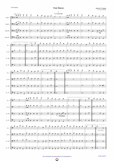 La Mourisque, Pavane, Saltarello, Rondo (SUSATO) (arr. Josef STASTNY)