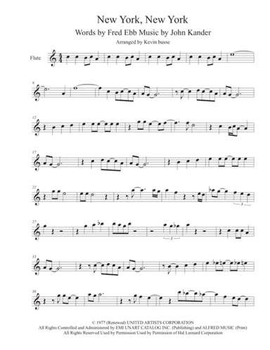 Theme From "New York, New York" (arr. Kevin Busse)