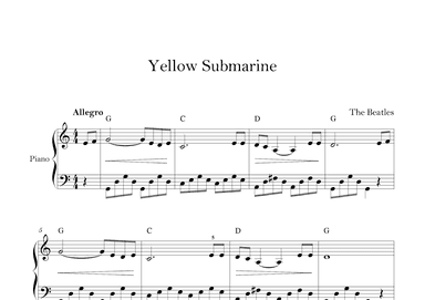 Yellow Submarine (arr. Lila)