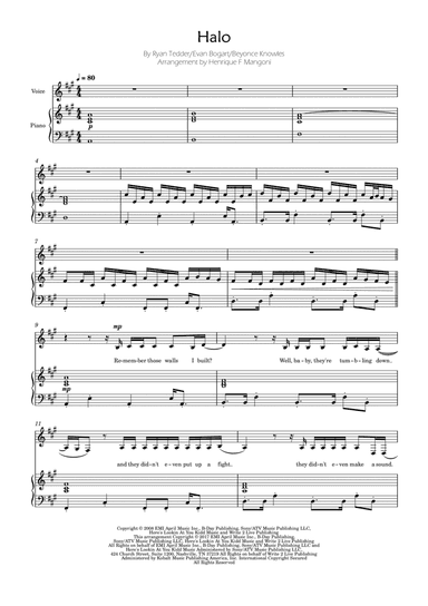 Halo (arr. Henrique F Mangoni)