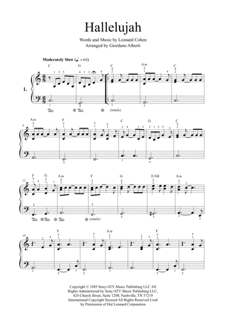 Hallelujah (arr. Giordano Alberti)