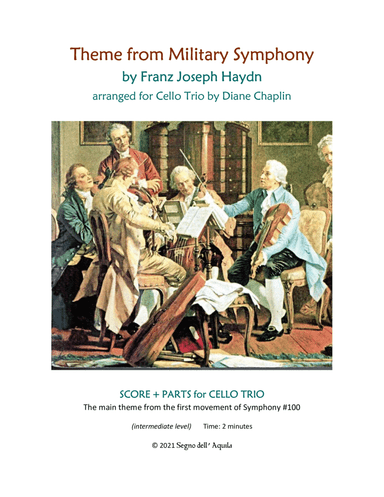 Military Symphony - 1st mvt Theme (arr. Diane Chaplin)