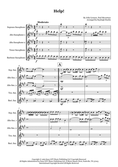 Help! (arr. Kayleigh Huelin)