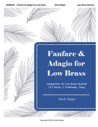 Fanfare & Adagio for Low Brass (AM00187)