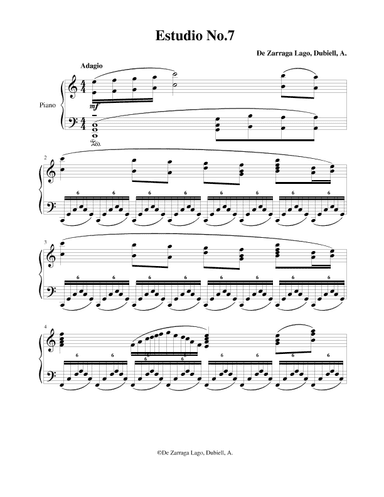 Ten Etudes No.7