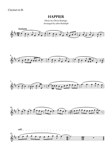 Happier (arr. John Rudolph)