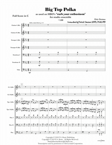 Bang Bang (my Baby Shot Me Down) (arr. Patrick Sheehan)