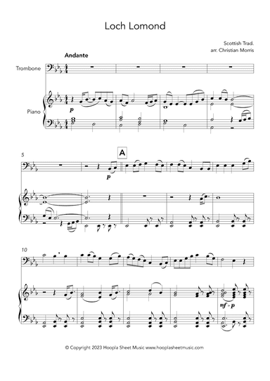 Loch Lomond (arr. Christian Morris)