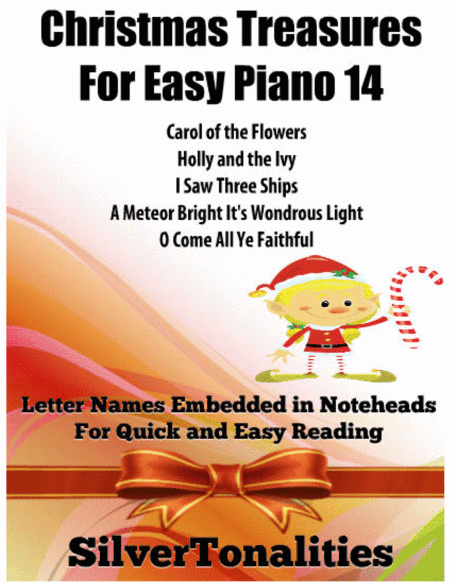 Christmas Treasures for Easy Piano Volume 14 Sheet Music (arr. SilverTonalities)