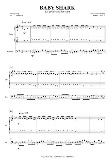 Baby Shark (arr. Art.o Artaud)