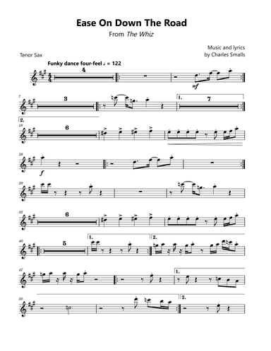 Ease On Down The Road (arr. David Lartey)