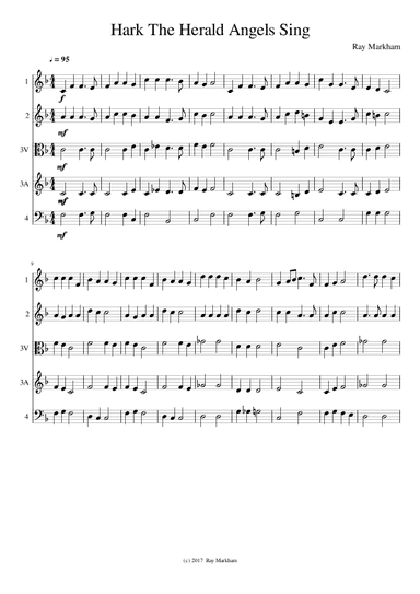 Hark The Herald Angels Sing (arr. Ray Markham)
