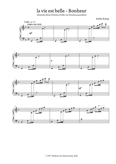 Bonheur (La vie est belle)