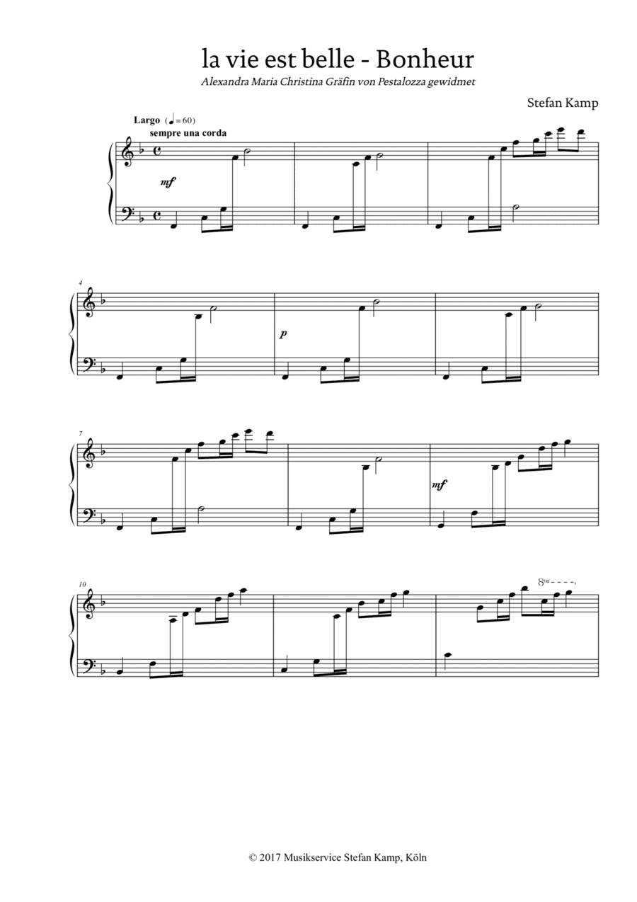 Bonheur (La vie est belle)