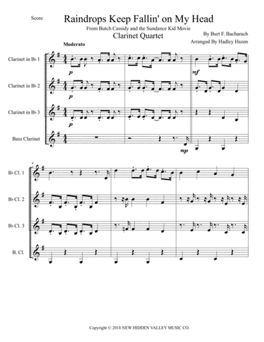 Butch Cassidy And The Sundance Kid (entire Score) (arr. Hadley Hazen)