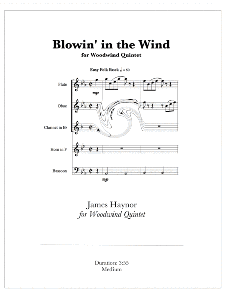 Blowin' In The Wind (arr. Mac Huff and James Haynor)