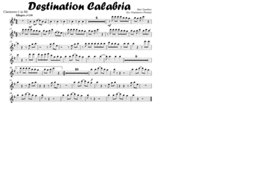 Destination Calabria (arr. Gianmarco Piemari)